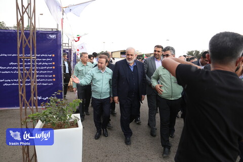 آئین آغاز عملیات اجرایی طرح های توسعه ای فولاد هرمزگان