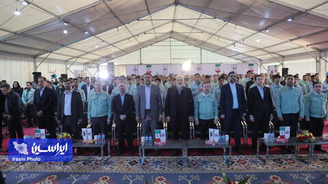 آئین آغاز عملیات اجرایی طرح‌های توسعه‌ای فولاد هرمزگان