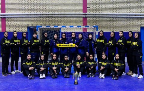 دختران سپاهان نایب‌قهرمانی شدند