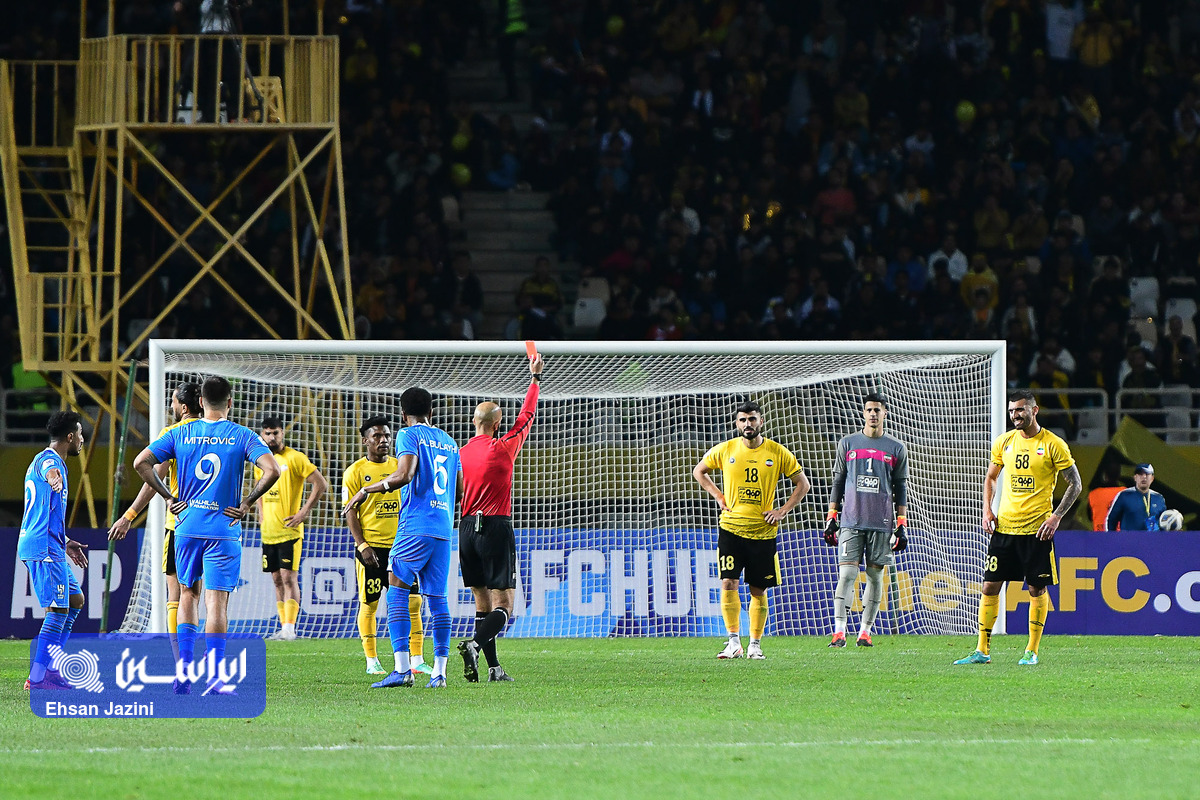 دیدار رفت سپاهان-الهلال از دریچه دوربین ایراسین