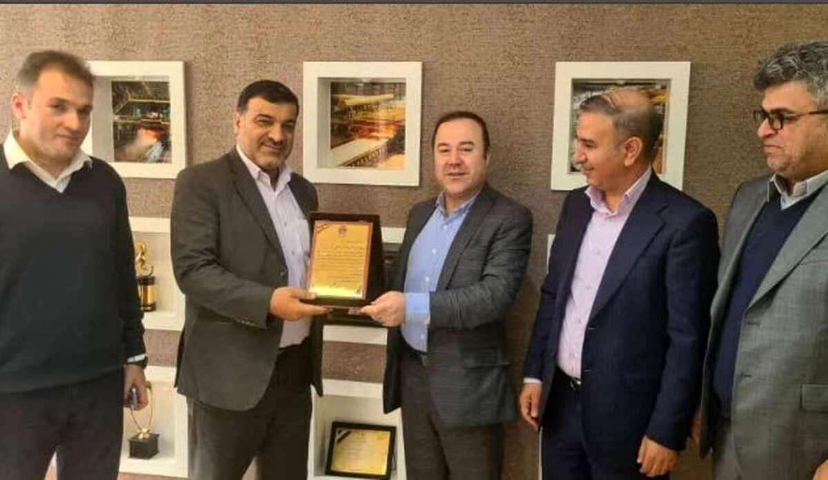 نشست مشترک مدیران عامل شرکت فولاد اکسین خوزستان با مدیرعامل شرکت فولاد هرمزگان