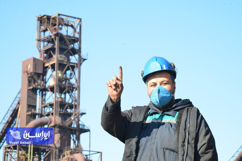 حضور حماسی پرسنل ناحیه آهن‌سازی فولاد مبارکه در انتخابات یازدهم اسفند ماه