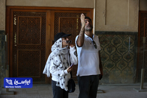 مسافران نوروزی در اماکن گردشگری اصفهان