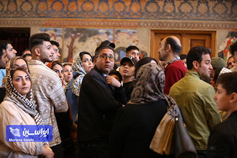 مسافران نوروزی در اماکن گردشگری اصفهان