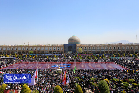 راهپیمایی روز جهانی قدس همزمان با سراسر کشور در اصفهان آغاز شد