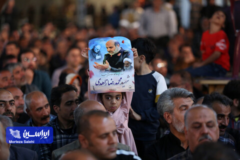 وداع با پیکر سردار شهید محمدرضا زاهدی