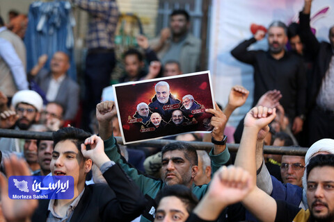 وداع با پیکر سردار شهید محمدرضا زاهدی