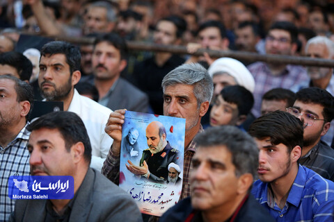 وداع با پیکر سردار شهید محمدرضا زاهدی