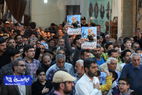 وداع با پیکر سردار شهید محمدرضا زاهدی