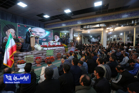 وداع با پیکر سردار شهید محمدرضا زاهدی