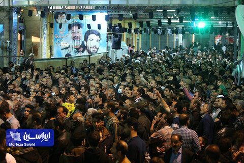 وداع با پیکر سردار شهید محمدرضا زاهدی