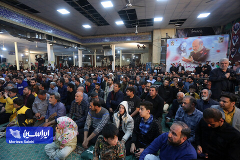 وداع با پیکر سردار شهید محمدرضا زاهدی