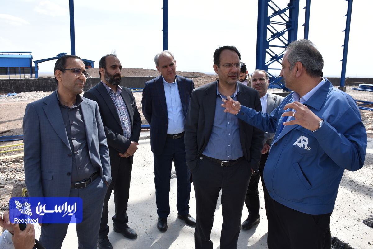 بازدید معاون سرمایه‌گذاری و امور شرکت‌های فولادمبارکه از شرکت صنایع آتیه لوله پارتاک