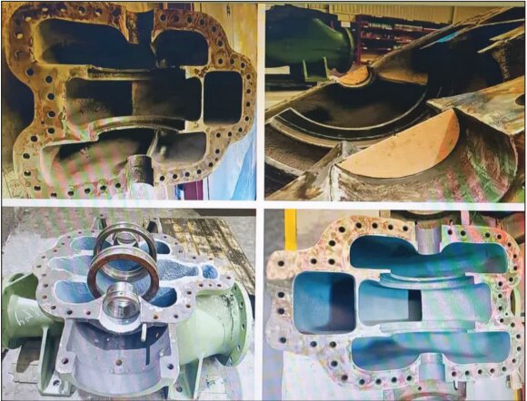 بازسازی ۵۰ عدد پوسته پمپ آب‌رسانی در تعمیرگاه مرکزی فولاد مبارکه