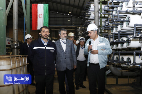 بازدید مدیرعامل سایپا و هیئت همراه از خطوط تولید شرکت فولاد مبارکه