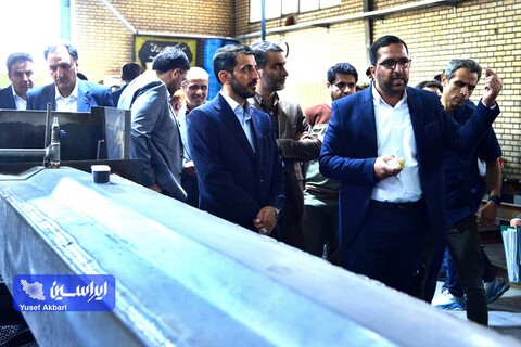 بازدید مدیرعامل و معاونین شرکت فولاد مبارکه از تعدادی شرکت‌های سرمایه پذیر فولاد مبارکه در شهرک علمی تحقیقاتی اصفهان
