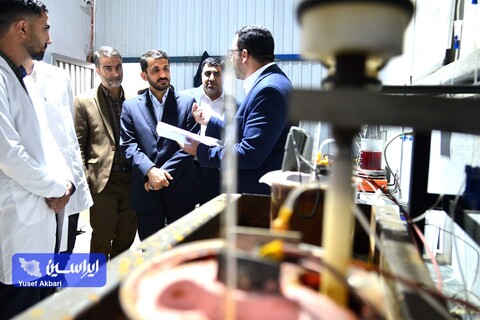 بازدید مدیرعامل و معاونین شرکت فولاد مبارکه از تعدادی شرکت‌های سرمایه پذیر فولاد مبارکه در شهرک علمی تحقیقاتی اصفهان