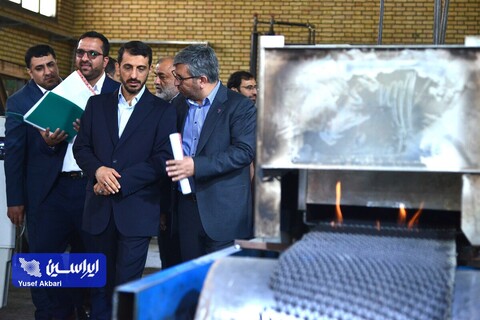 بازدید مدیرعامل و معاونین شرکت فولاد مبارکه از تعدادی شرکت‌های سرمایه پذیر فولاد مبارکه در شهرک علمی تحقیقاتی اصفهان
