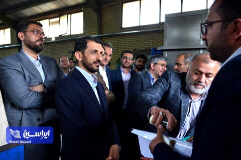 بازدید مدیرعامل و معاونین شرکت فولاد مبارکه از تعدادی شرکت‌های سرمایه پذیر فولاد مبارکه در شهرک علمی تحقیقاتی اصفهان