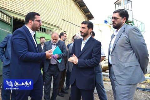 بازدید مدیرعامل و معاونین شرکت فولاد مبارکه از تعدادی شرکت‌های سرمایه پذیر فولاد مبارکه در شهرک علمی تحقیقاتی اصفهان