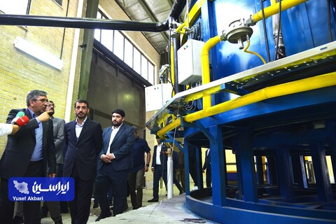 بازدید مدیرعامل و معاونین شرکت فولاد مبارکه از تعدادی شرکت‌های سرمایه پذیر فولاد مبارکه در شهرک علمی تحقیقاتی اصفهان