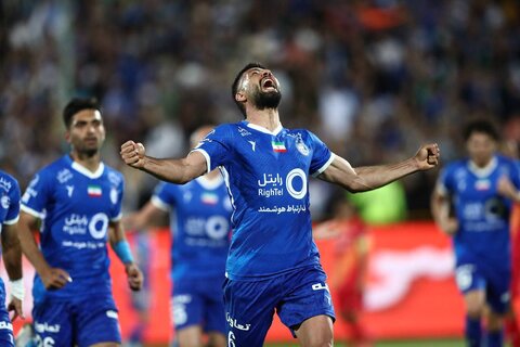 خلاصه بازی استقلال - فولاد/ یک ضربه سر برای بازگشت به صدر