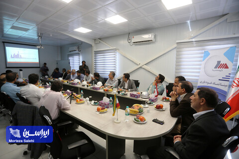 بازدید مدیرعامل مپنا و هیئت همراه از نیروگاه سیکل ترکیبی