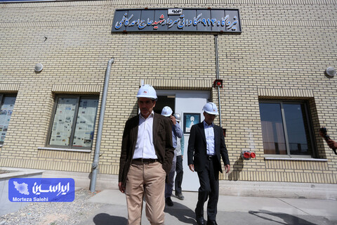 بازدید مدیرعامل مپنا و هیئت همراه از نیروگاه سیکل ترکیبی