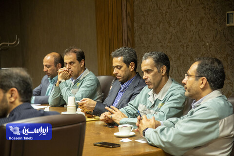 نشست مشترک مدیرعامل شرکت فولاد مبارکه و مدیرعامل شرکت مپنا