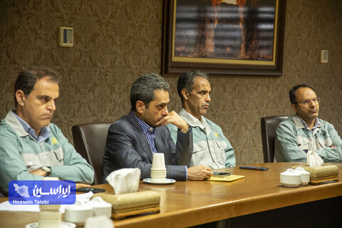 نشست مشترک مدیرعامل شرکت فولاد مبارکه و مدیرعامل شرکت مپنا