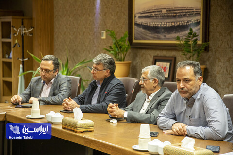 نشست مشترک مدیرعامل شرکت فولاد مبارکه و مدیرعامل شرکت مپنا