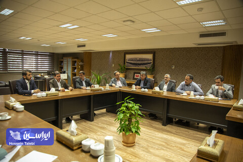 نشست مشترک مدیرعامل شرکت فولاد مبارکه و مدیرعامل شرکت مپنا