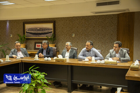 نشست مشترک مدیرعامل شرکت فولاد مبارکه و مدیرعامل شرکت مپنا