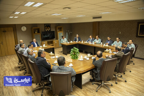 نشست مشترک مدیرعامل شرکت فولاد مبارکه و مدیرعامل شرکت مپنا