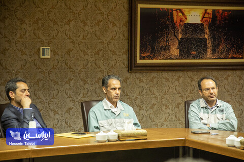 نشست مشترک مدیرعامل شرکت فولاد مبارکه و مدیرعامل شرکت مپنا