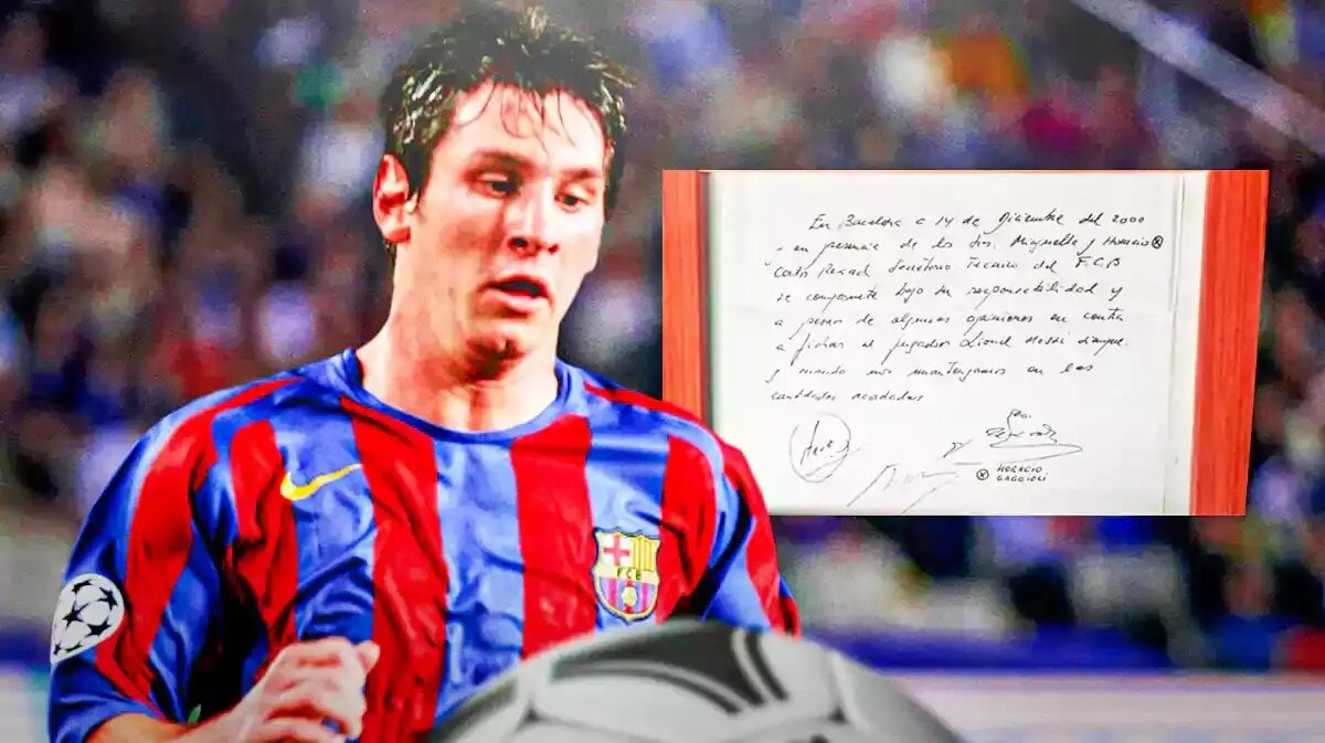 ماجرای یک دستمال کاغذی که دنیای فوتبال را تغییر داد/ سند جذب لیونل مسی میلیون دلاری شد