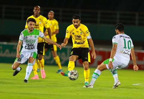 خلاصه بازی آلومینیوم - سپاهان/ برد ارزشمند طلایی‌پوشان