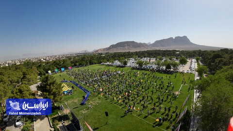 همایش ورزش صبحگاهی خانواده بزرگ فولاد مبارکه