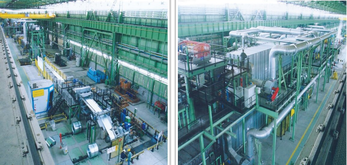 انجام موفقیت‌آمیز تعمیرات برنامه‌ریزی‌شده واحدهای ورق گالوانیزه و ورق رنگی