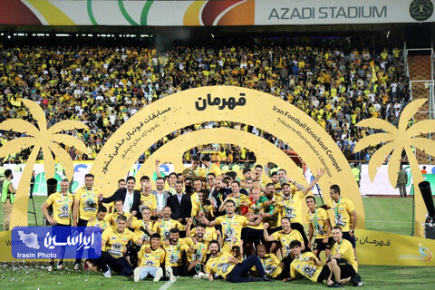 پنجمین قهرمانی سپاهان در جام‌حذفی/ پایان فصل فوتبال ایران طلایی شد