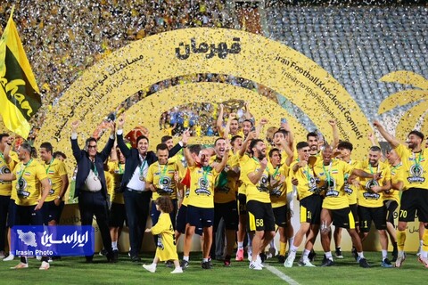 تبریک باشگاه پرسپولیس به مناسبت قهرمانی سپاهان