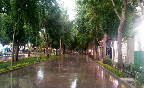 رگبار باران و رعد و برق در ۱۰ استان کشور