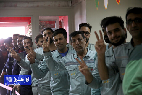 برگزاری انتخابات ریاست جمهوری در ناحیه آهن‌سازی شرکت فولاد مبارکه