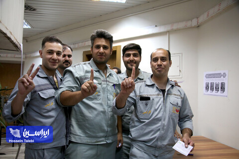 برگزاری انتخابات ریاست جمهوری در ناحیه آهن‌سازی شرکت فولاد مبارکه