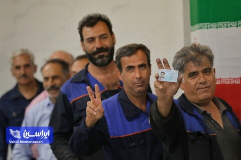 برگزاری انتخابات ریاست جمهوری در ناحیه فولادسازی شرکت فولاد مبارکه