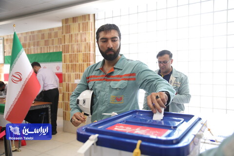 برگزاری انتخابات ریاست جمهوری در ناحیه نورد گرم شرکت فولاد مبارکه