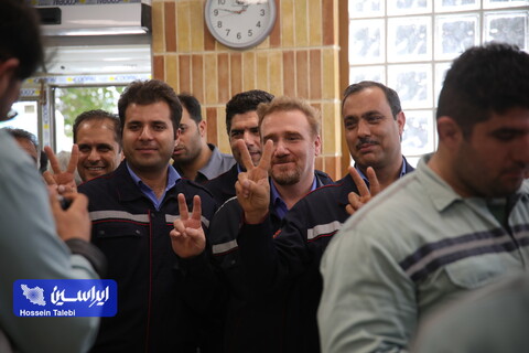 برگزاری انتخابات ریاست جمهوری در ناحیه نورد گرم شرکت فولاد مبارکه