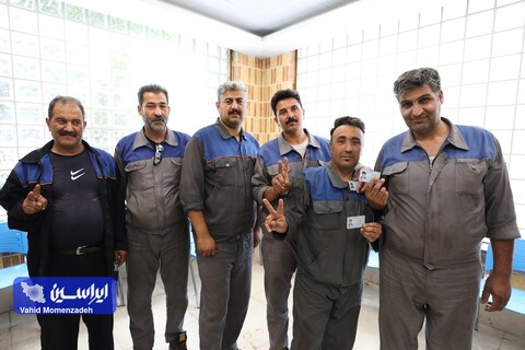 برگزاری انتخابات ریاست جمهوری در ناحیه نورد گرم شرکت فولاد مبارکه