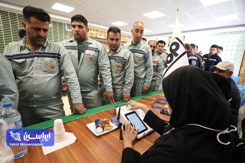 برگزاری انتخابات ریاست جمهوری در ناحیه نورد گرم شرکت فولاد مبارکه