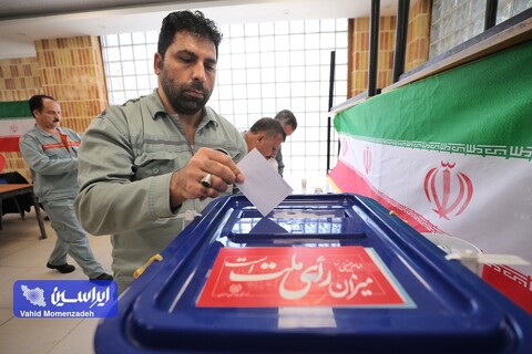برگزاری انتخابات ریاست جمهوری در ناحیه نورد گرم شرکت فولاد مبارکه
